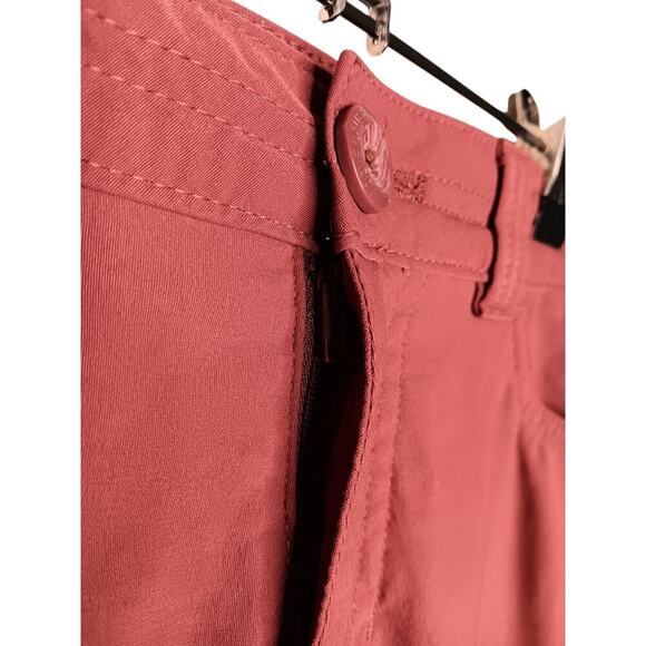 Eddie Bauer First Ascent Women’s Outdoor Hiking Pants Size 6 Burgundy Nylon Span - Picture 6 of 16